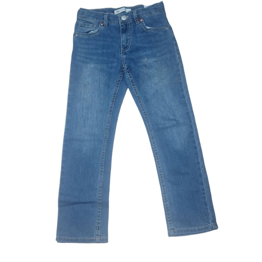 Levi's Slim  7X Reg Denim Wash  Solid Cotton / Polyester